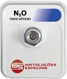 Canopla para ponto de consumo de Óxido Nitroso - GS Instalações